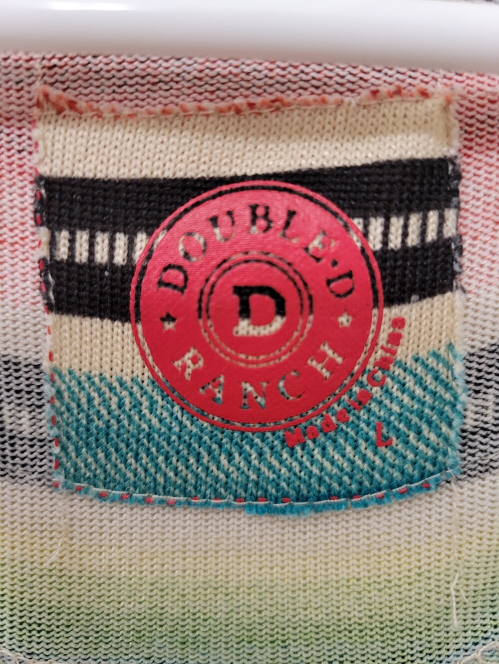 Double D Ranch Serape Aztec Tank Size Large - Picture 3 of 5